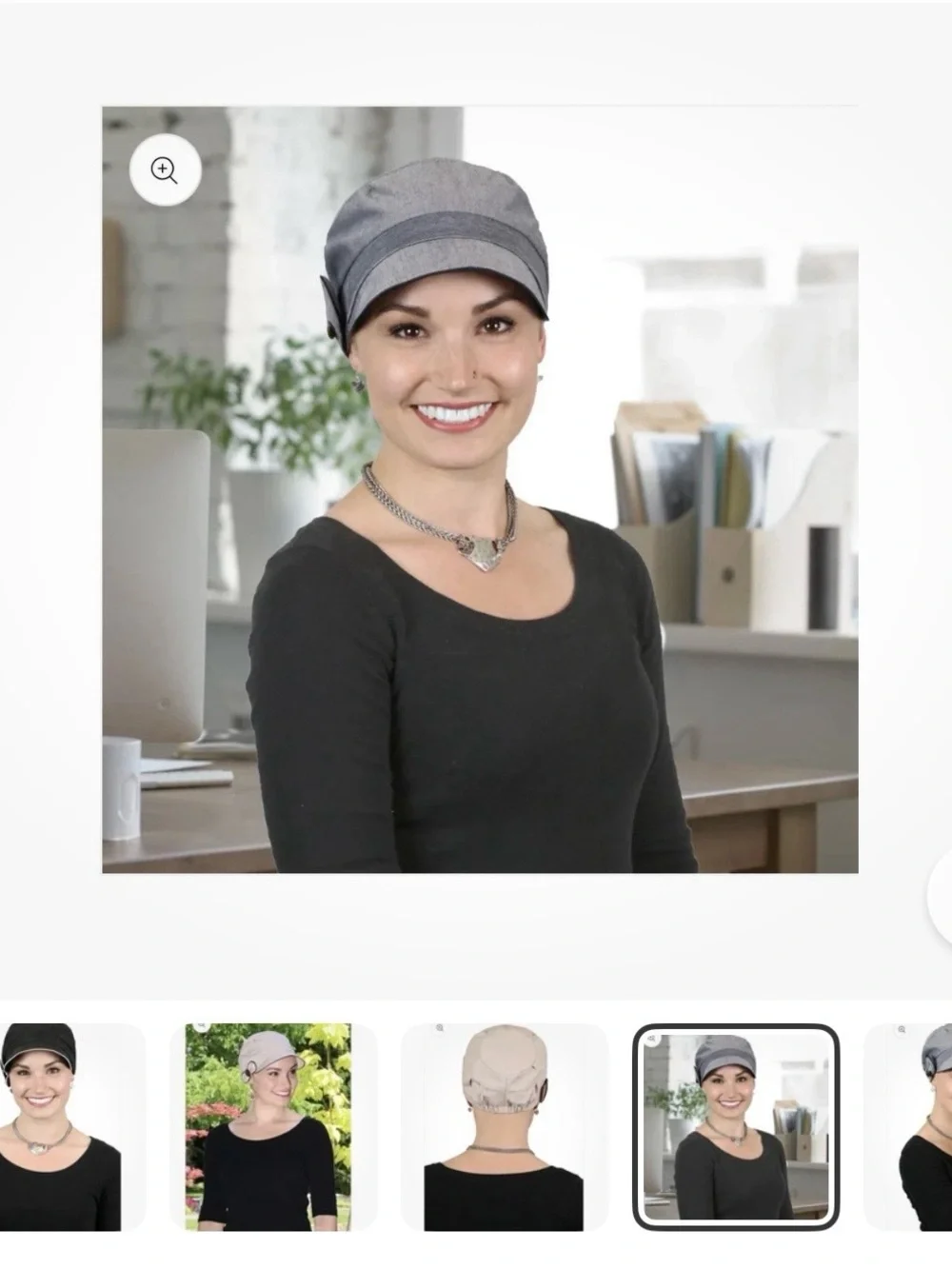 Women’s Gray, Black & Beigh hats from Hats, Scarves & More - Casual Chic Hat NEW